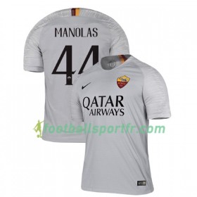 Tenue AS Roma Manolas 44 Extérieur 2018-2019 Maillot de Foot